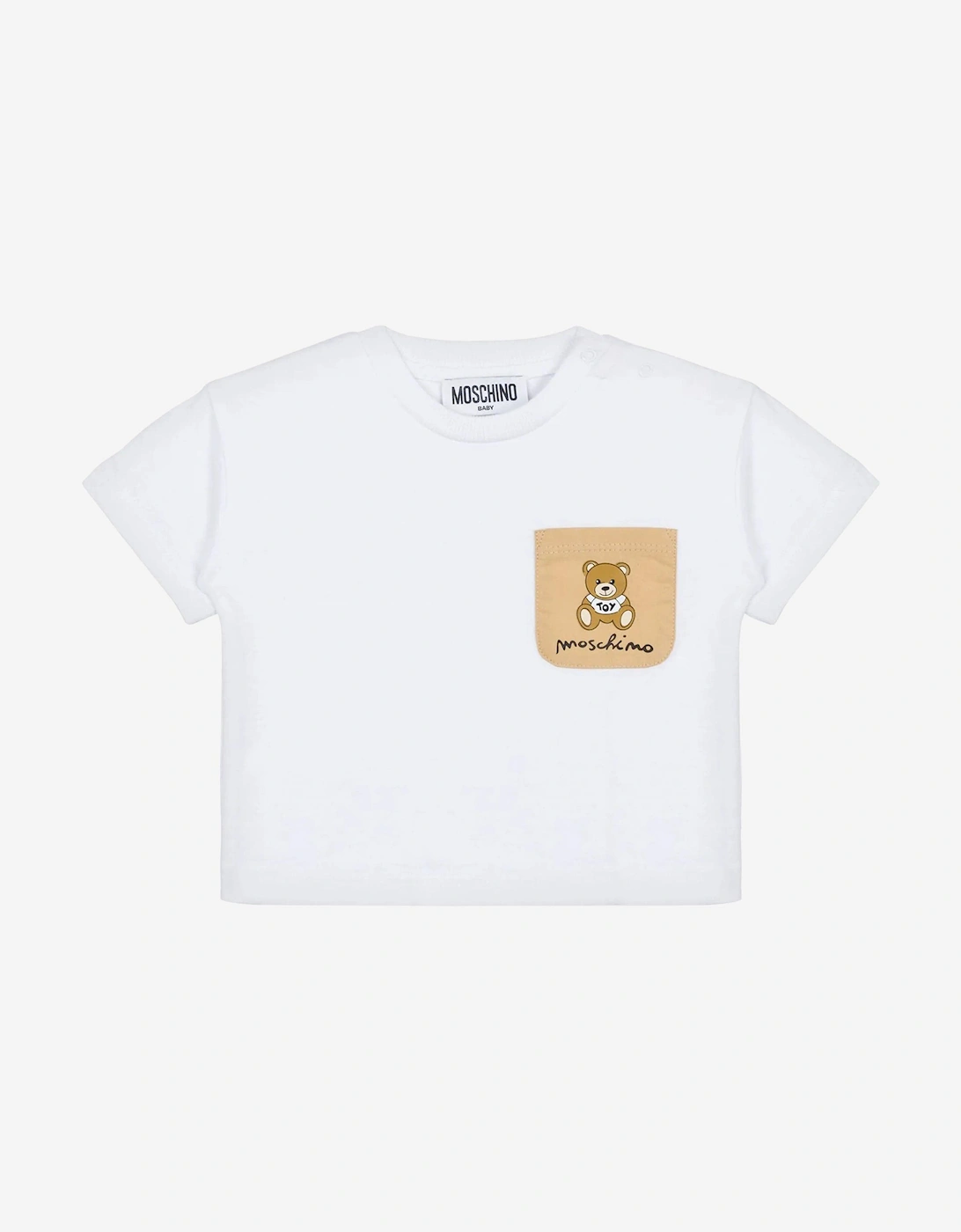 Baby Boys Teddy Bear Short Set in Beige