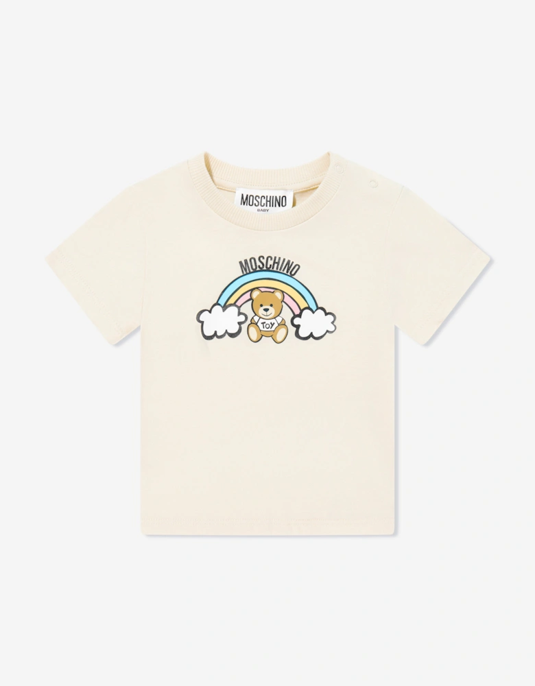 Baby Teddy Bear T-Shirt in Beige