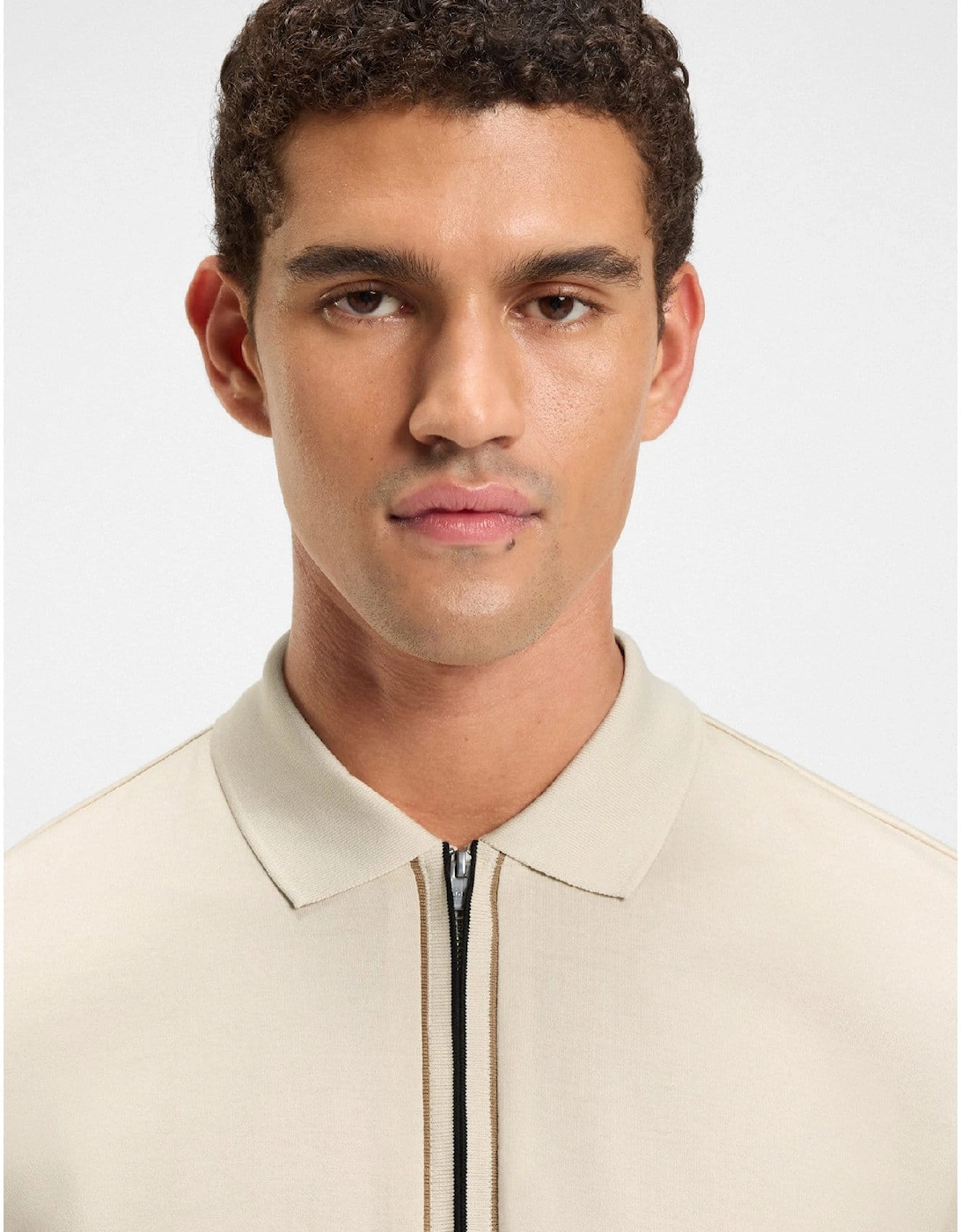 H-Paras 65 Zip-Placket Polo Shirt