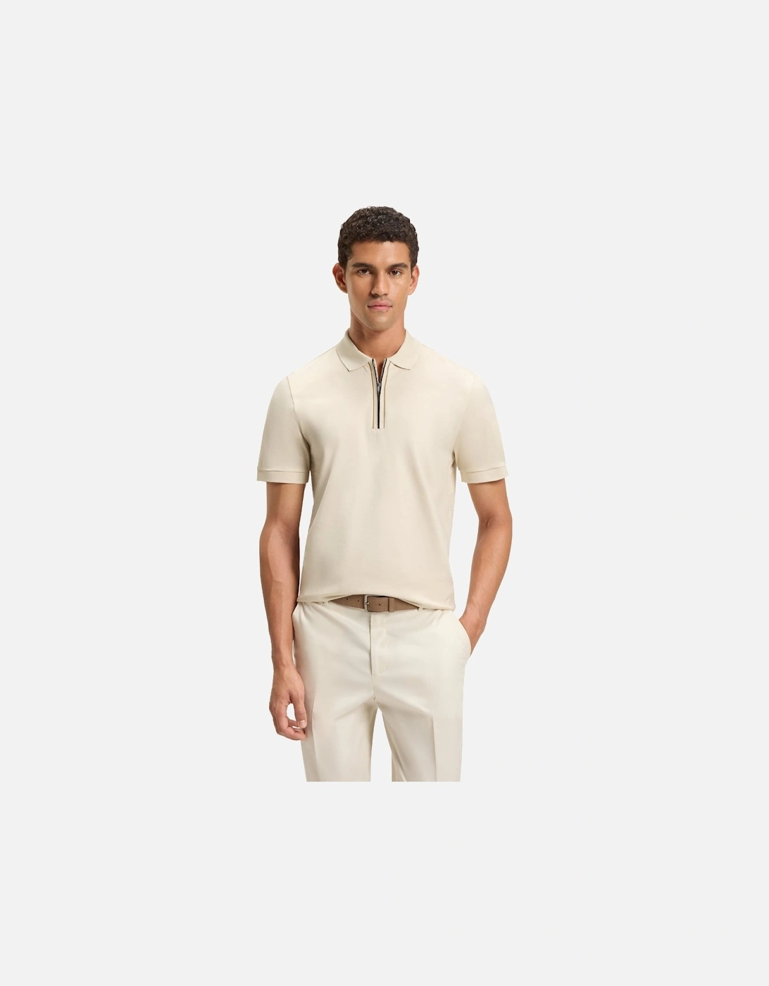 H-Paras 65 Zip-Placket Polo Shirt