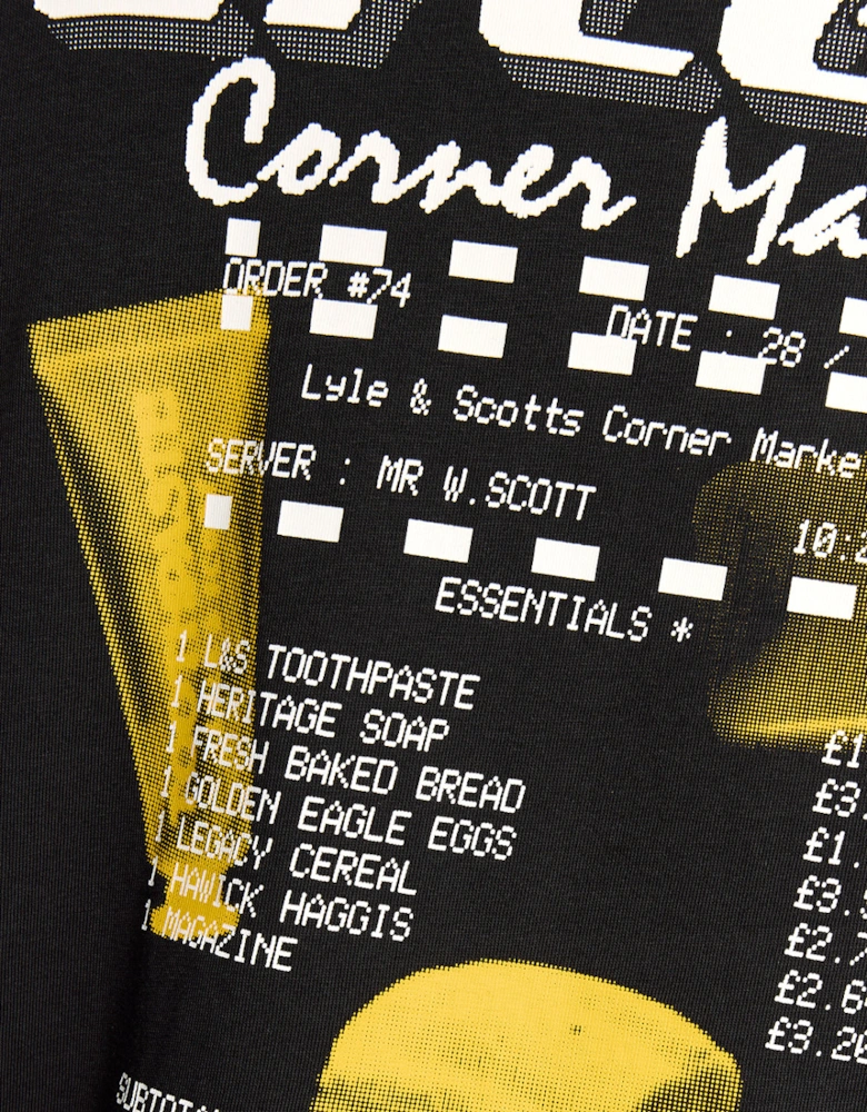 Back Print Graphic T-Shirt