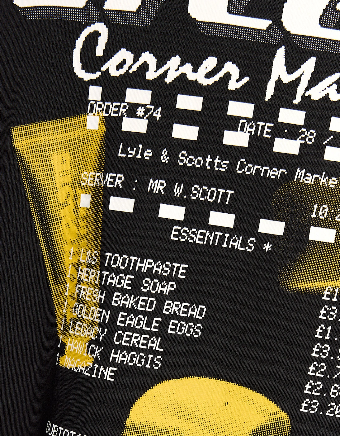 Back Print Graphic T-Shirt