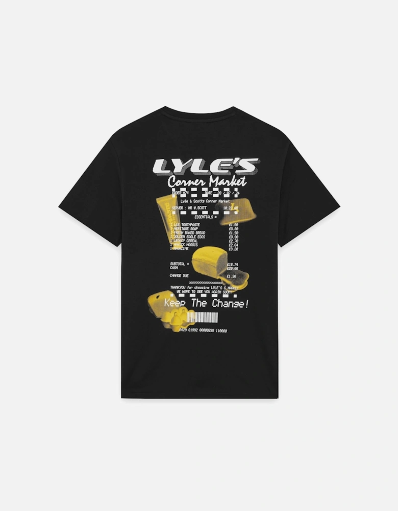 Back Print Graphic T-Shirt