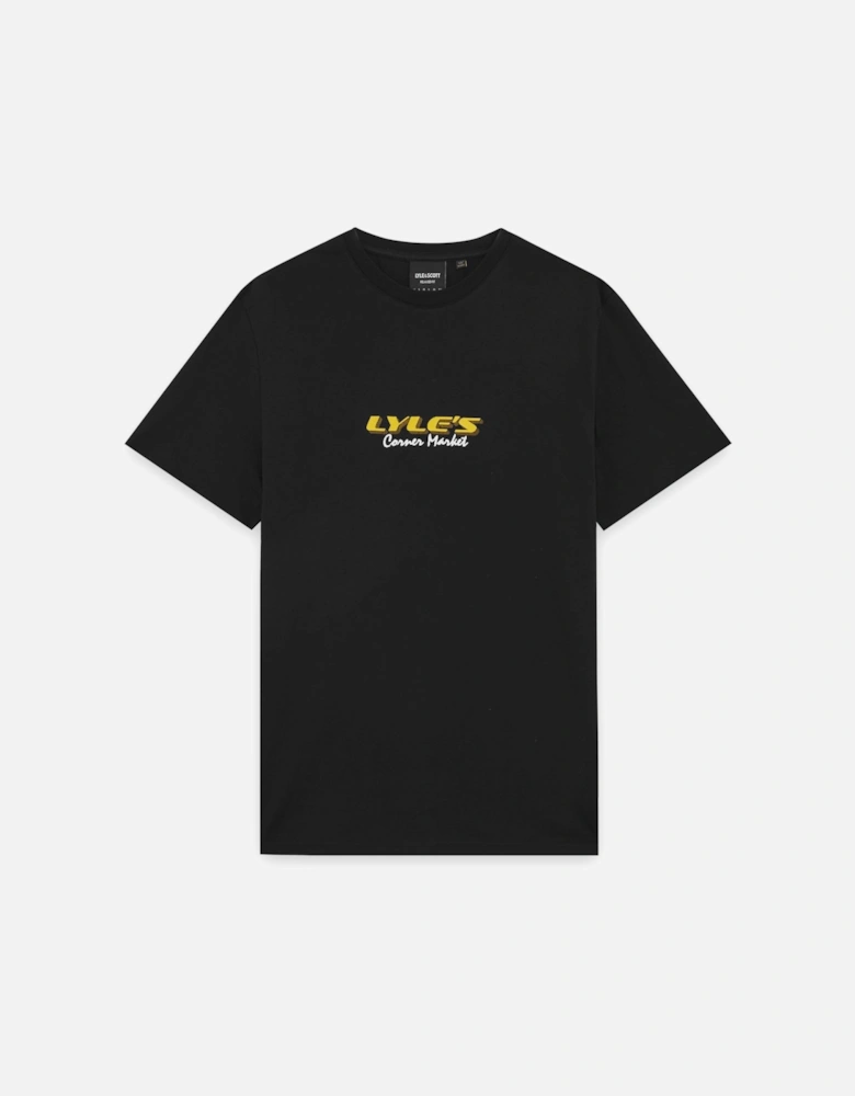 Back Print Graphic T-Shirt