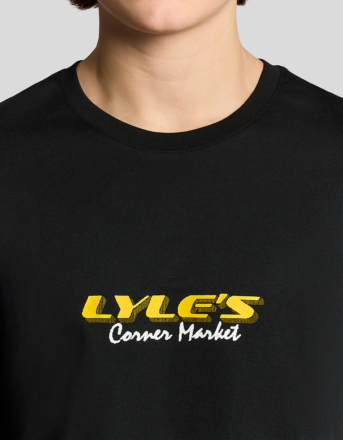 Back Print Graphic T-Shirt