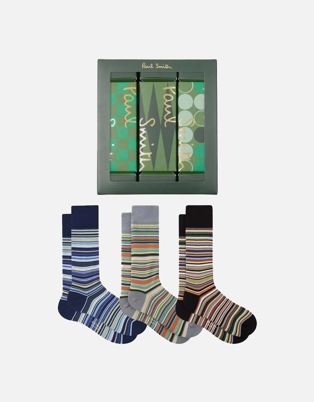 3-Pack Signature Stripe Cracker Gift Set, Multi Coloured, 5 of 4