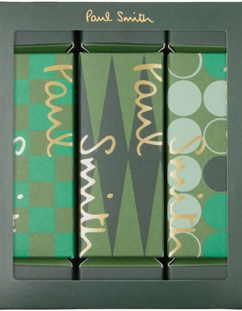 3-Pack Signature Stripe Cracker Gift Set, Multi Coloured