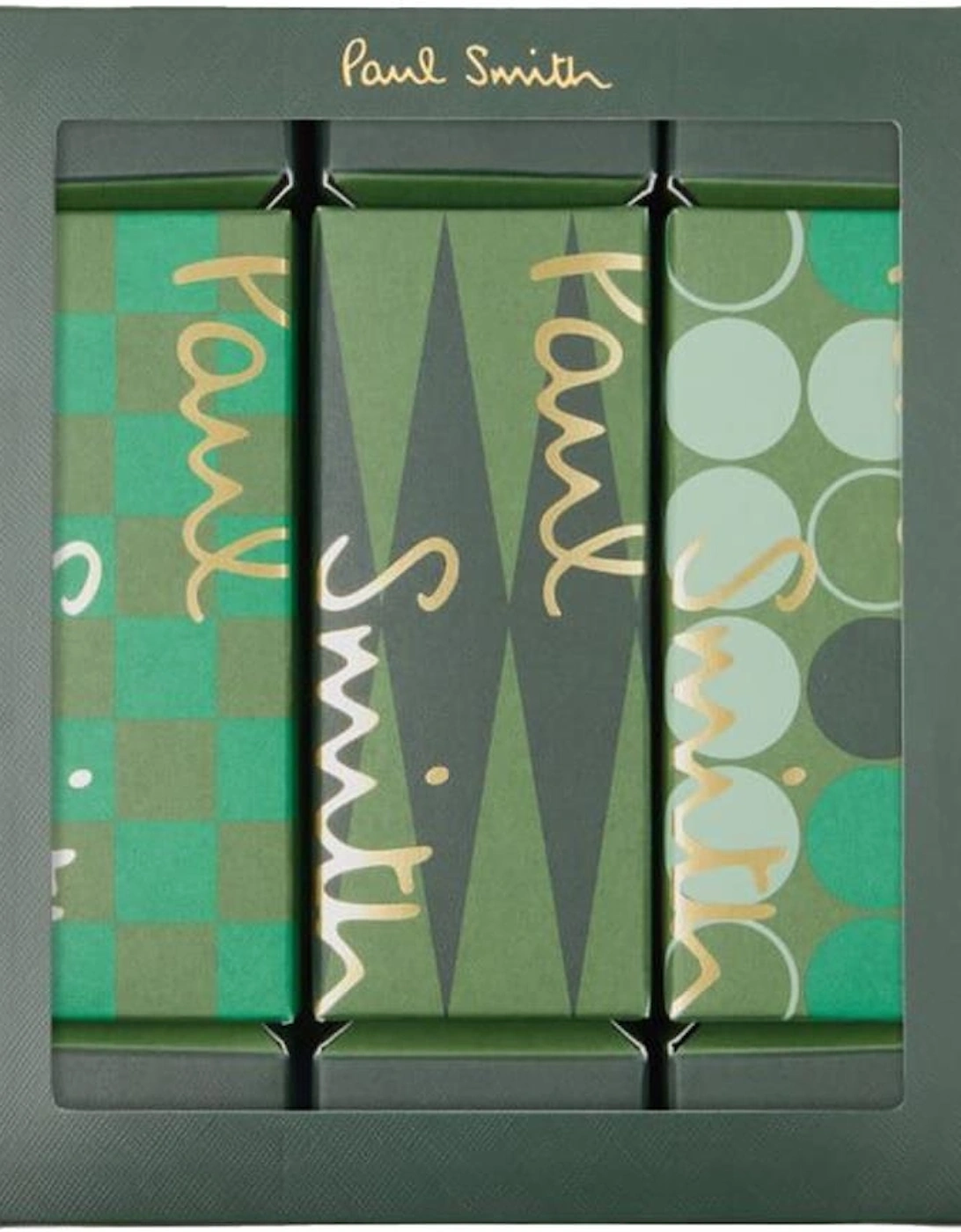 3-Pack Signature Stripe Cracker Gift Set, Multi Coloured