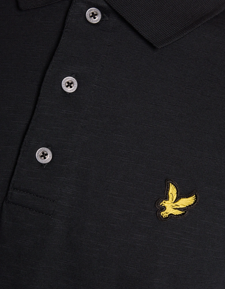 Fine Cotton Slub Polo Shirt