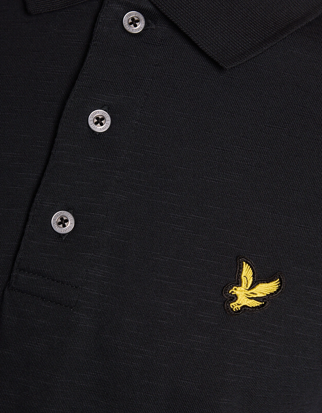 Fine Cotton Slub Polo Shirt