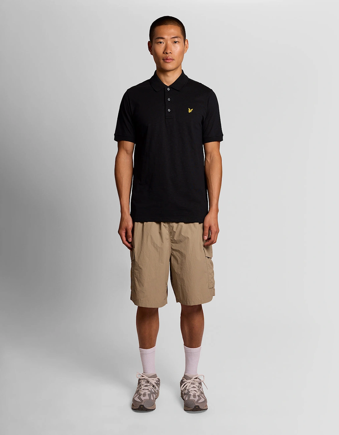 Fine Cotton Slub Polo Shirt