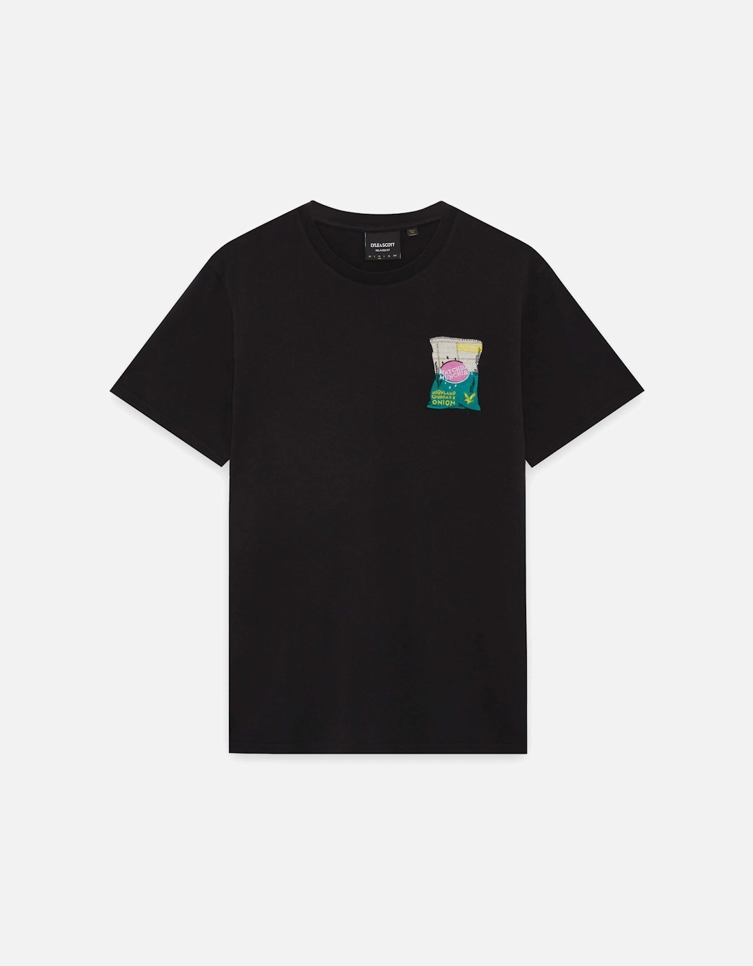Embroidered Graphic Crew Neck T-Shirt