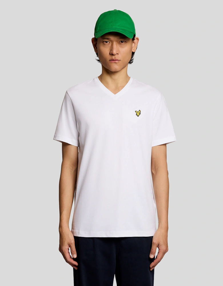 Cotton V-Neck T-Shirt