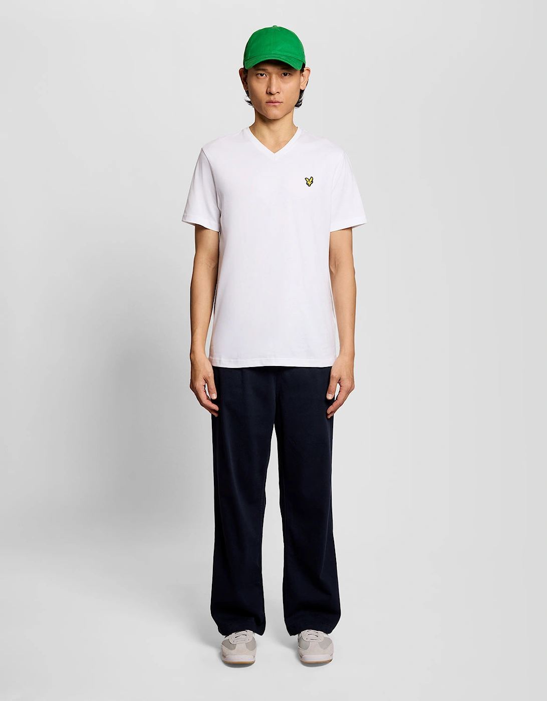 Cotton V-Neck T-Shirt