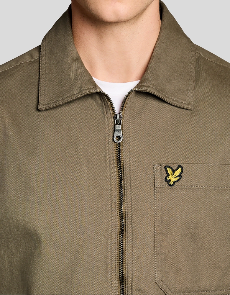 Lightweight Enzyme Wash Overshirt