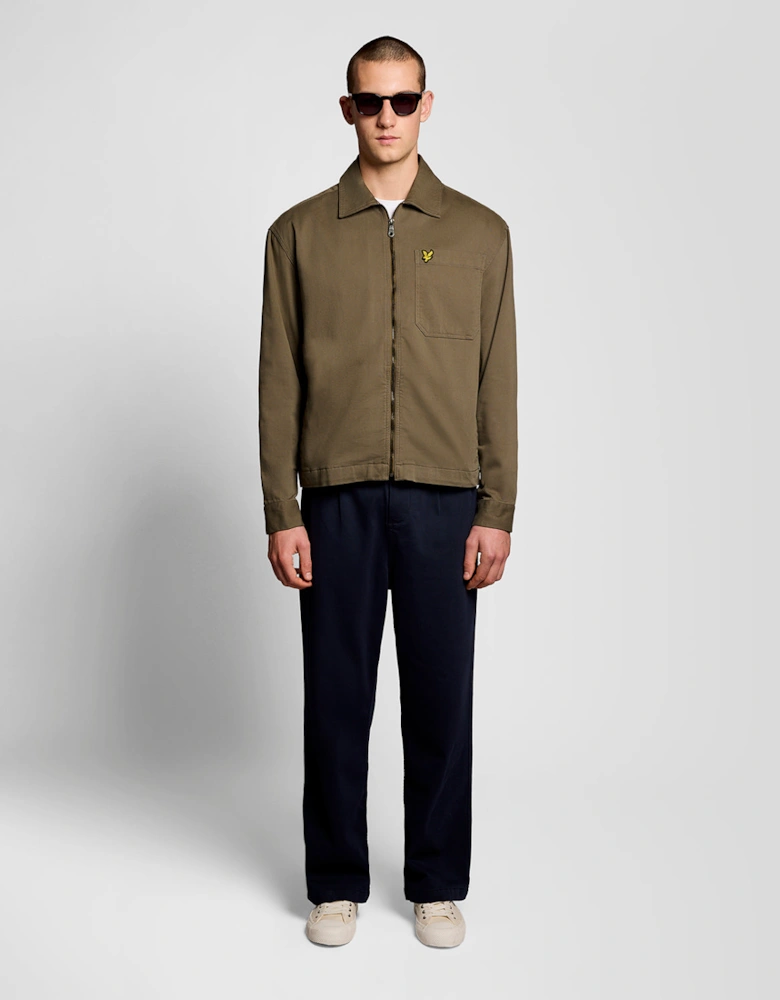Lightweight Enzyme Wash Overshirt