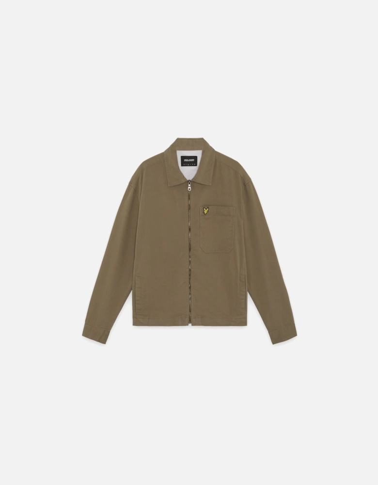 Lightweight Enzyme Wash Overshirt