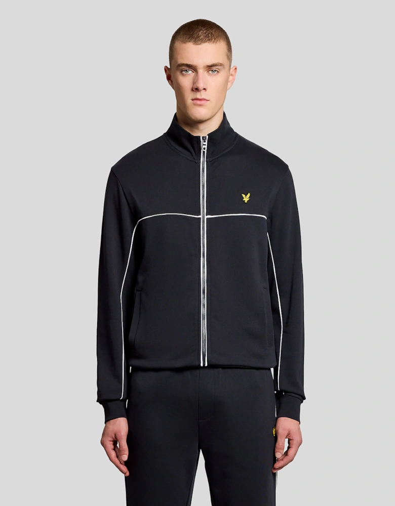 Piped Full Zip Track Top