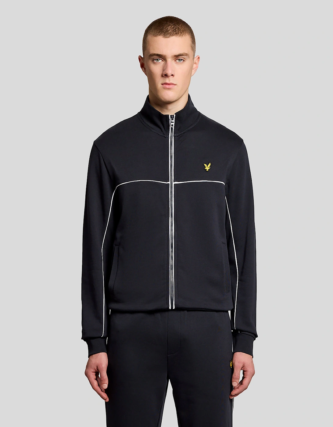 Piped Full Zip Track Top, 7 of 6