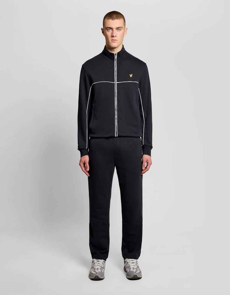 Piped Full Zip Track Top