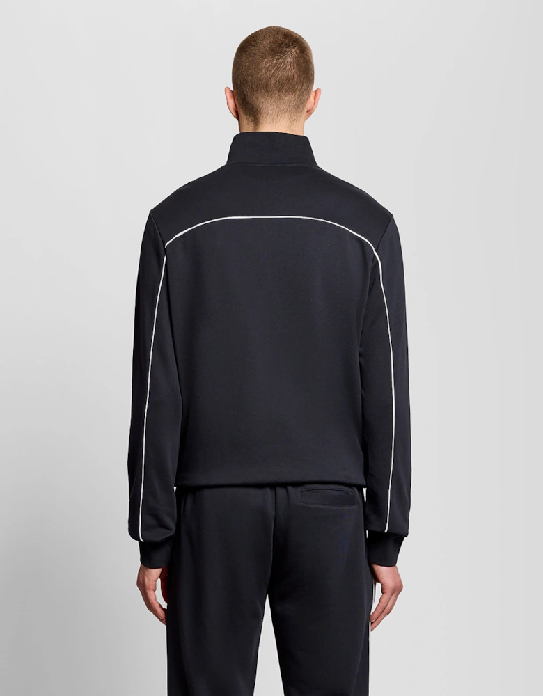 Piped Full Zip Track Top