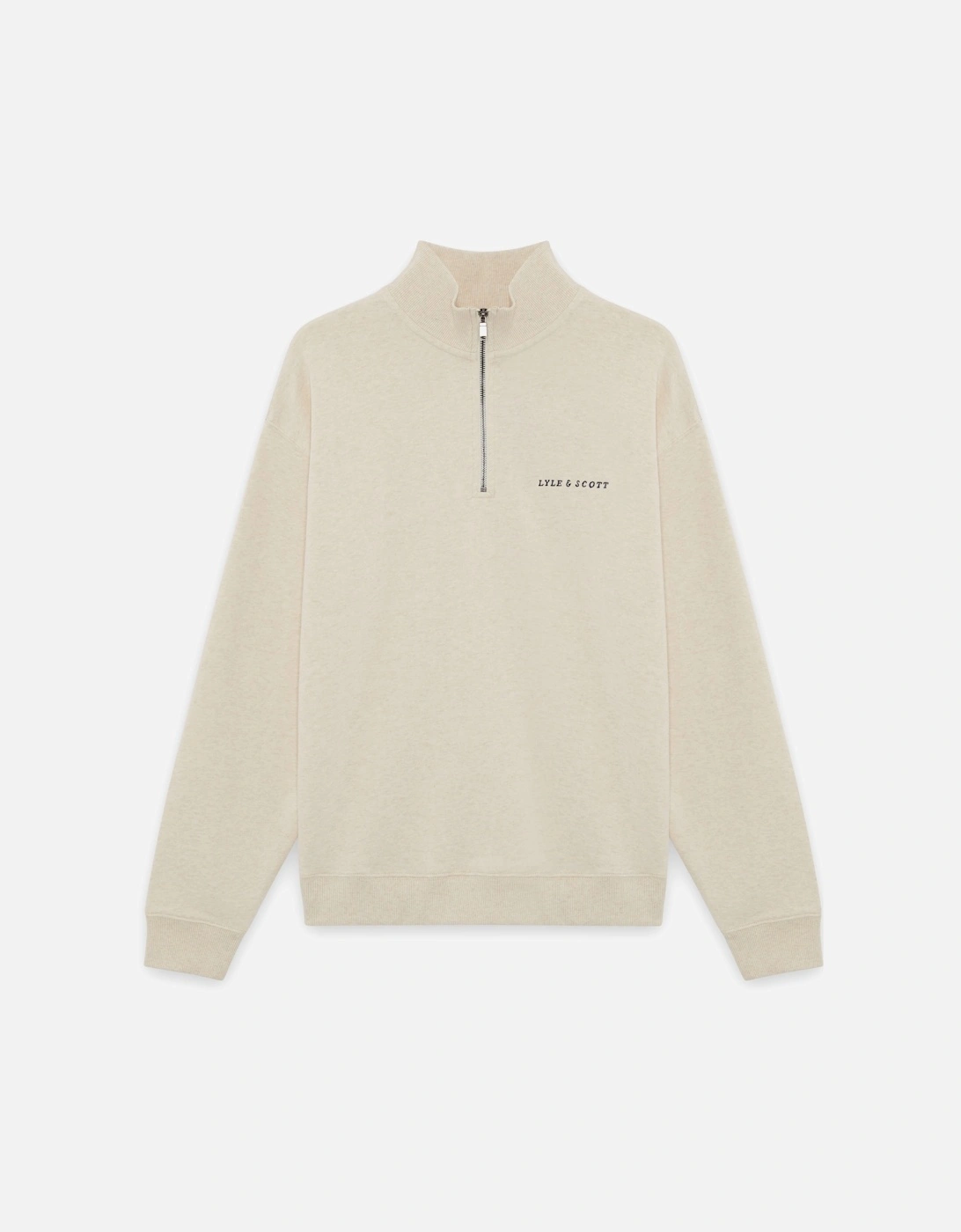 Heavyweight Script 1/4 Zip Sweatshirt