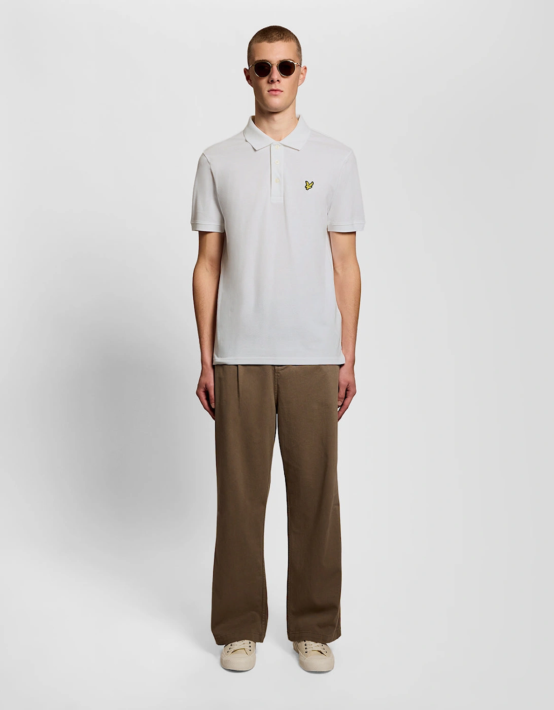 Textured Jacquard Polo Shirt