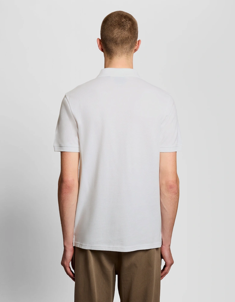 Textured Jacquard Polo Shirt