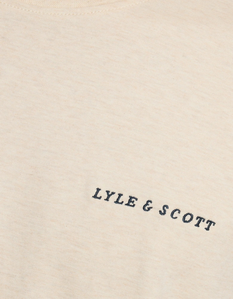 Linen Blend Raglan T-Shirt