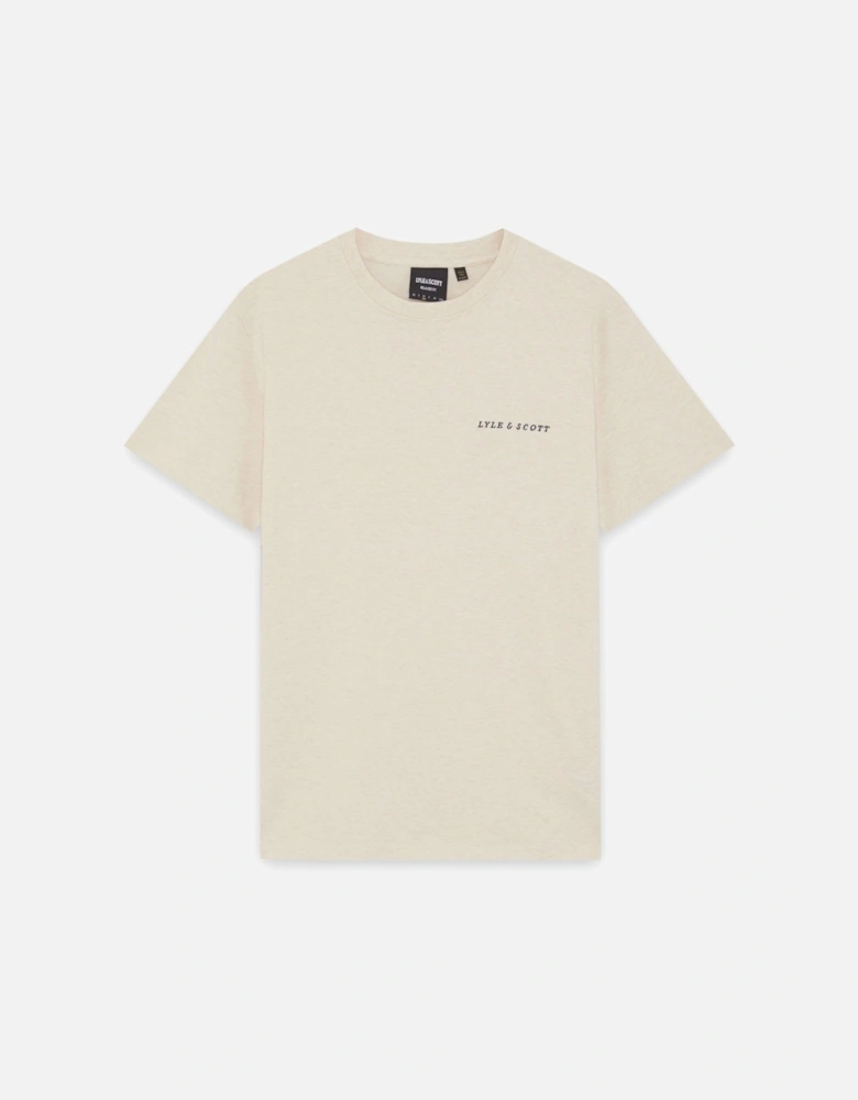 Linen Blend Raglan T-Shirt