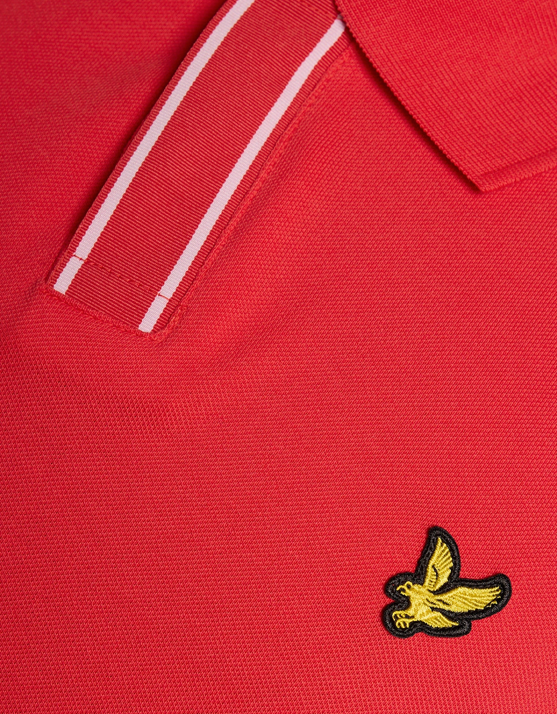 Placket Tipped Polo Shirt