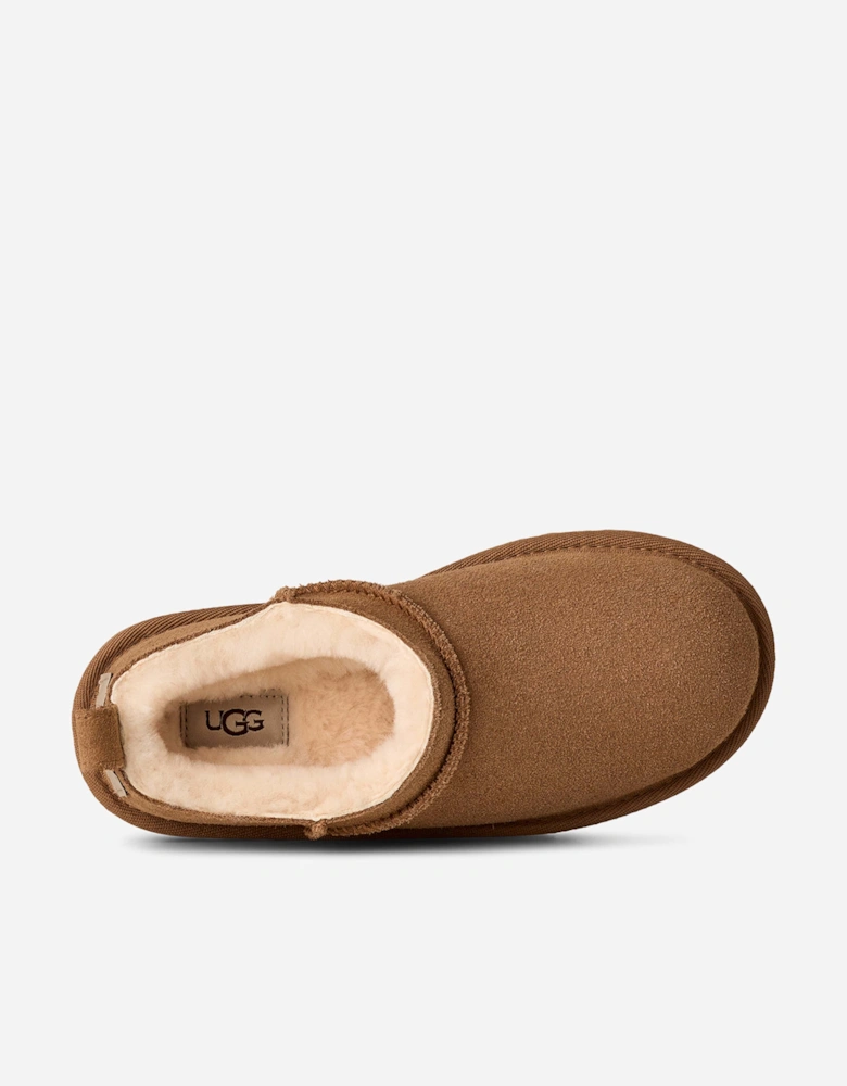 Kids Classic Micro Slippers in Brown