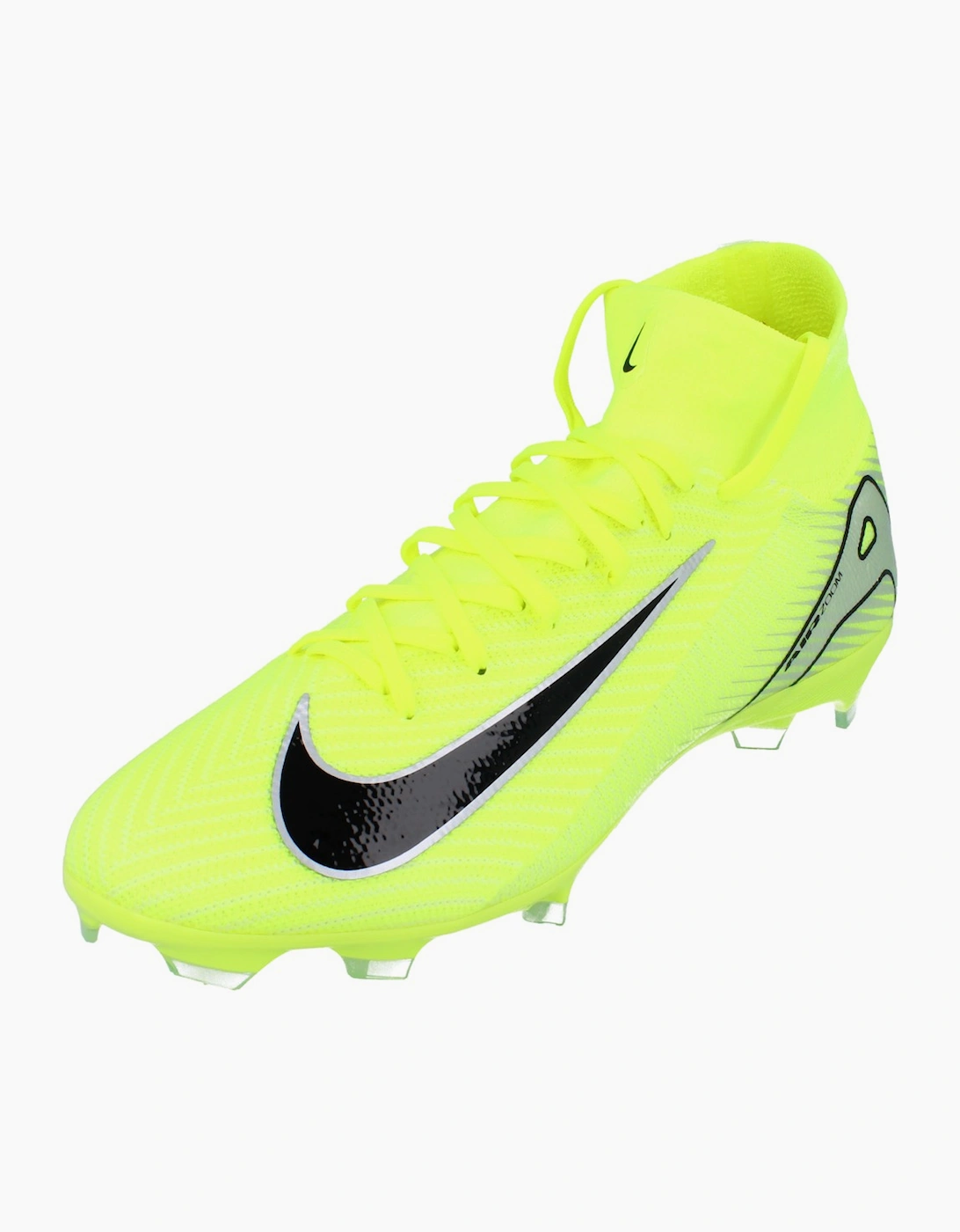 Nike Men's Yellow Zoom Superfly 10 Pro Fg Football Boots Hf9433 700 - Size: 9.5