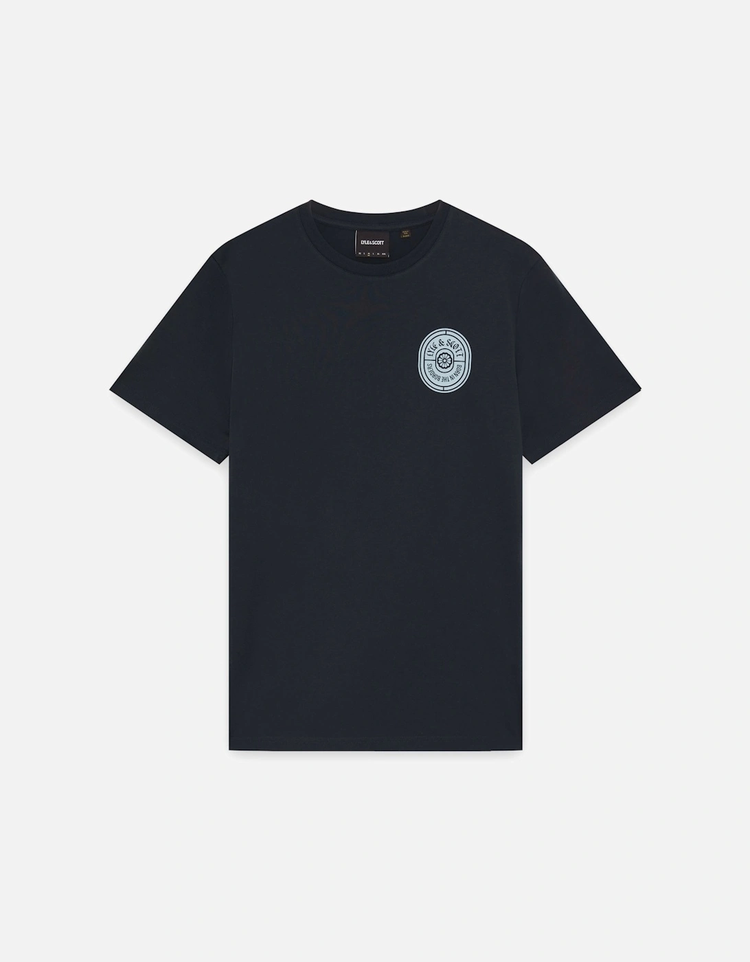 Graphic Badge Cotton T-Shirt