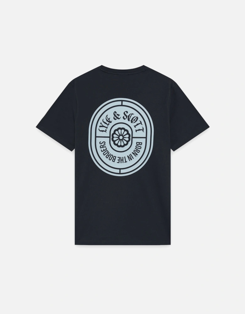 Graphic Badge Cotton T-Shirt