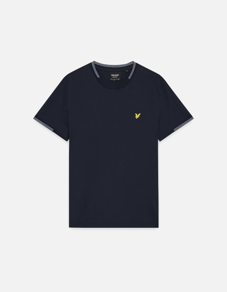 Fine Cotton Tipped T-Shirt
