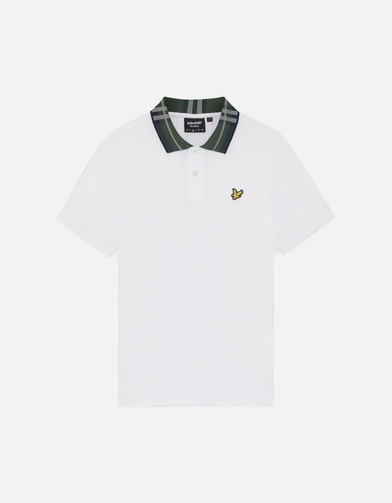Tartan Collar Polo Shirt