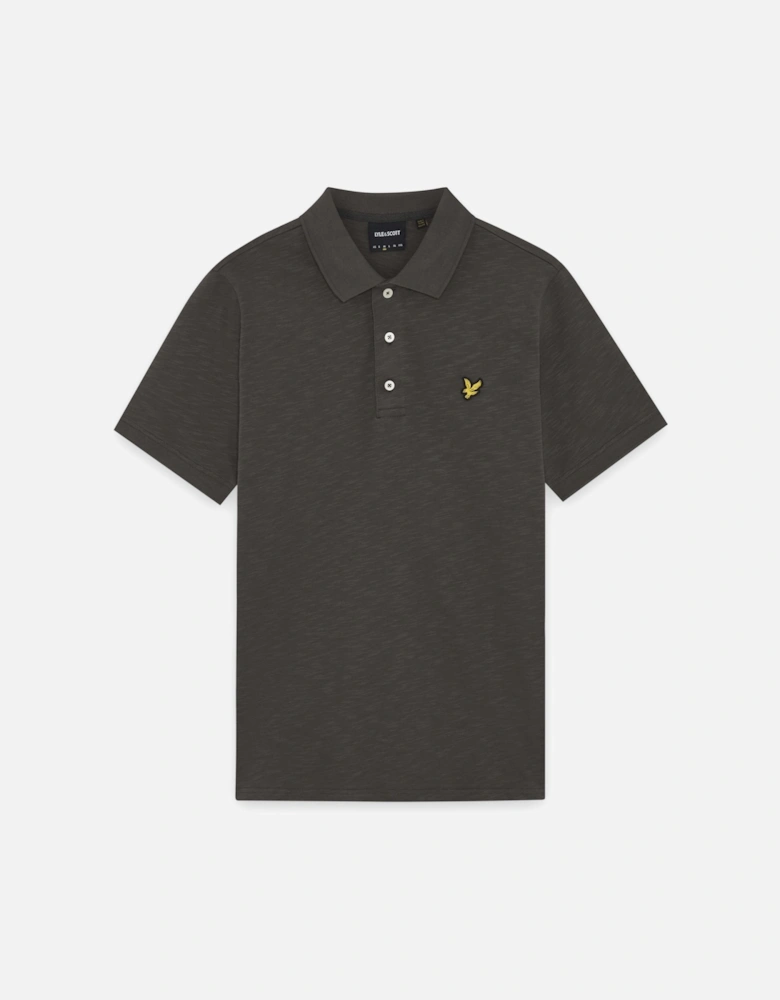 Fine Cotton Slub Polo Shirt