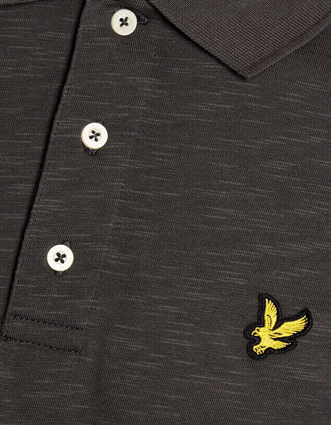 Fine Cotton Slub Polo Shirt