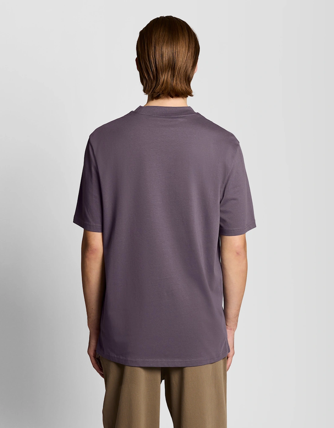 Oversized Cotton Crew Neck T-Shirt