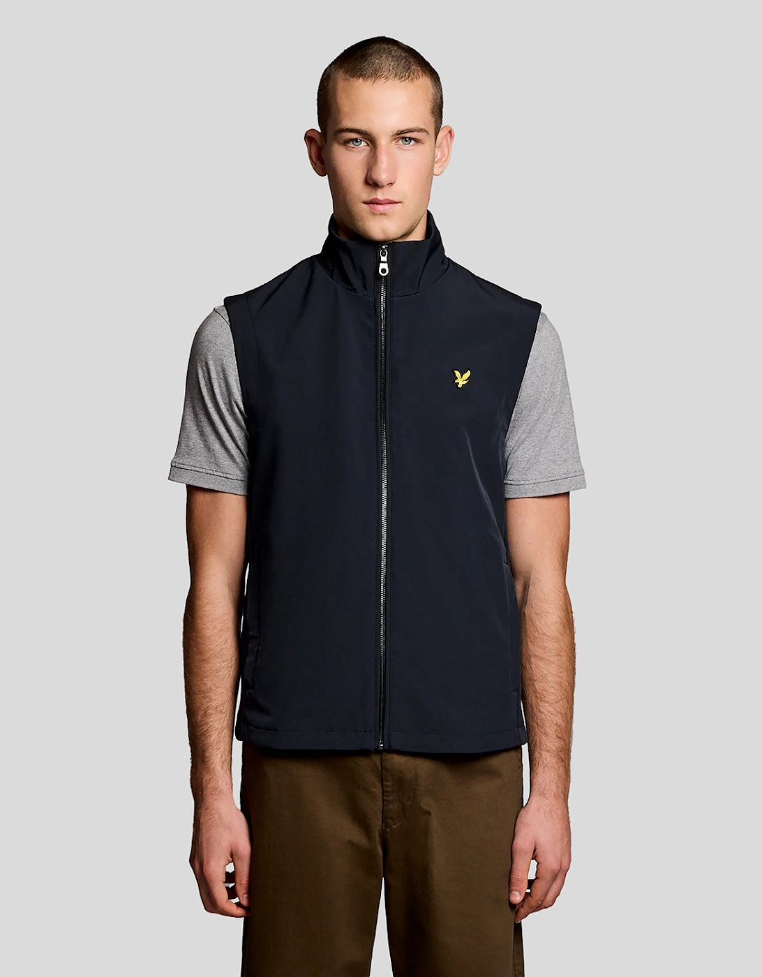Lyle And Scott Men's Mesh-Back Softshell Gilet - : Regular/34 Xs