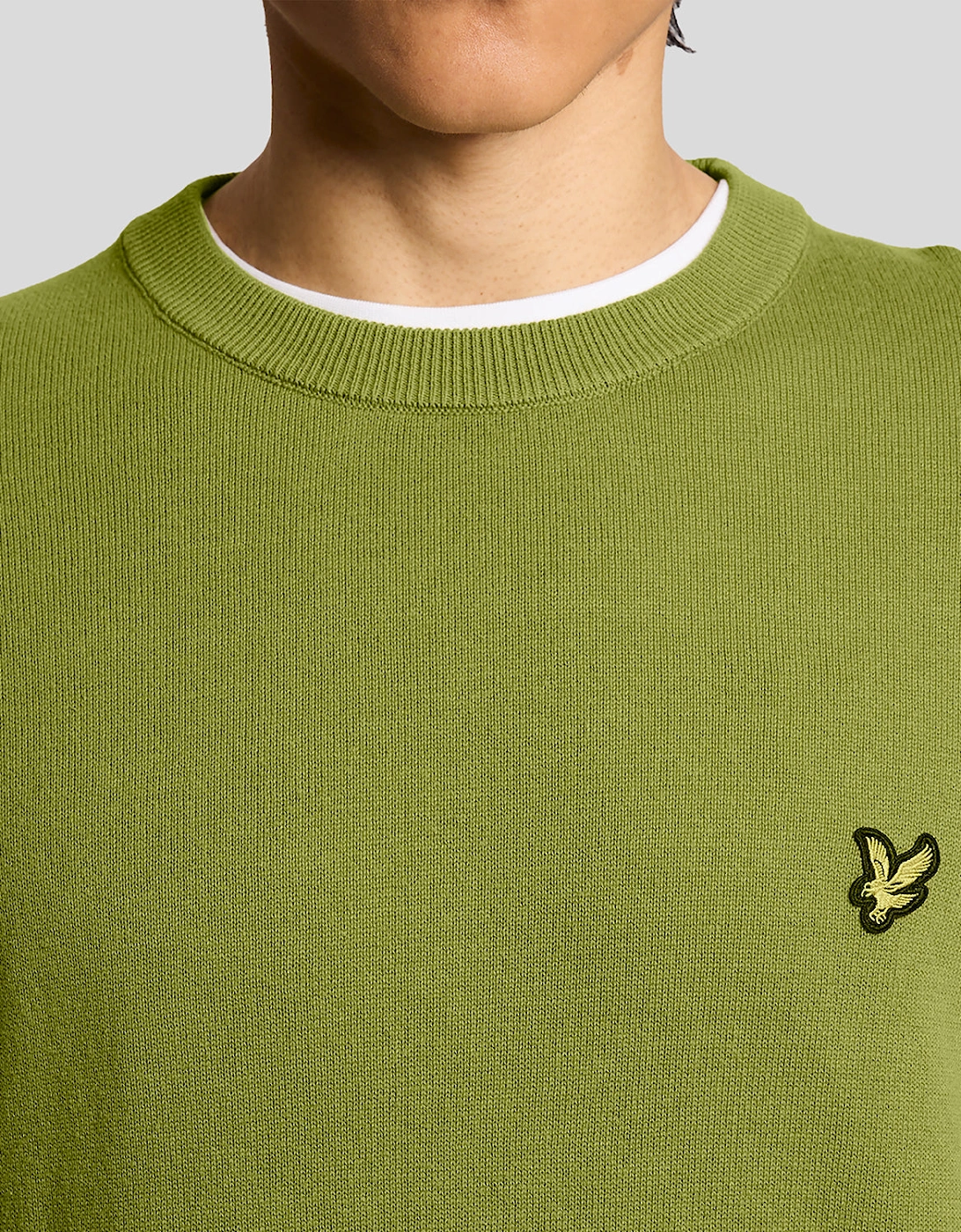 Cotton Crew Neck Jumper