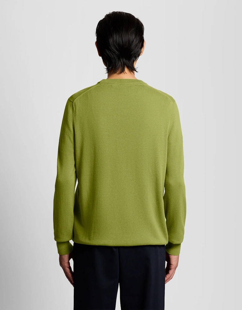 Cotton Crew Neck Jumper