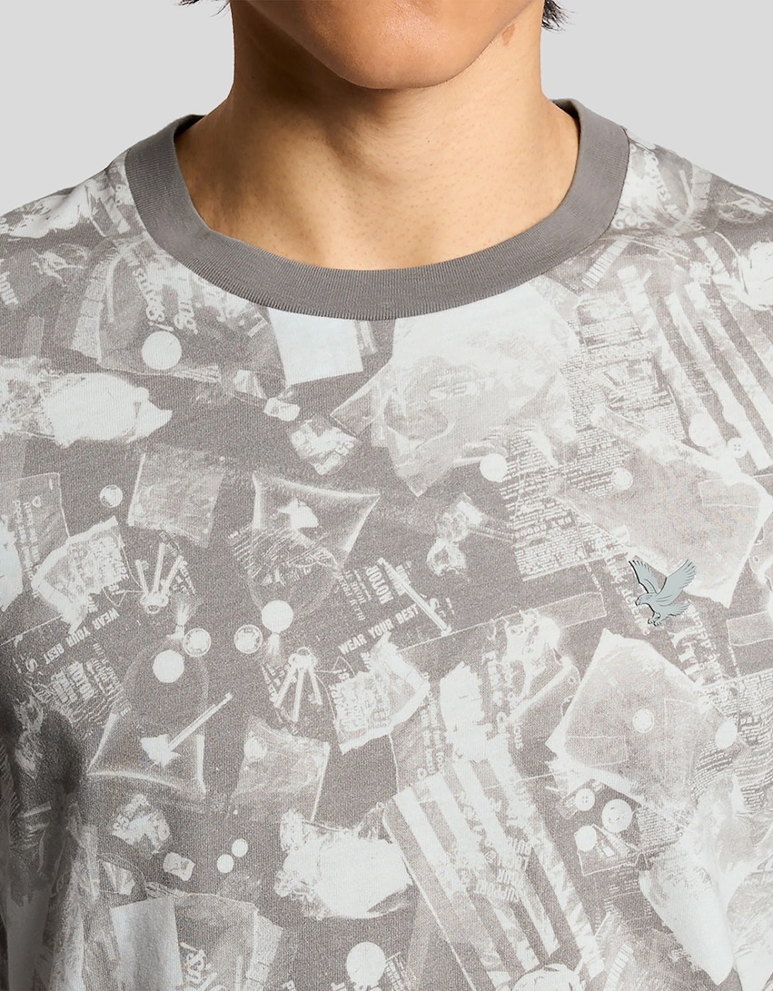 Industrial Graphic Print T-Shirt