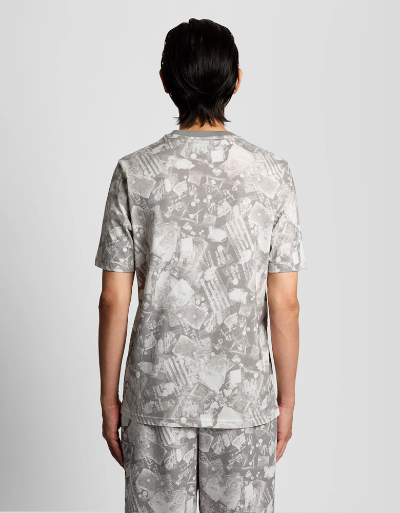 Industrial Graphic Print T-Shirt