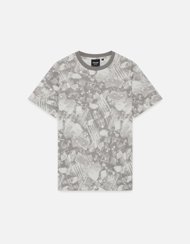 Industrial Graphic Print T-Shirt