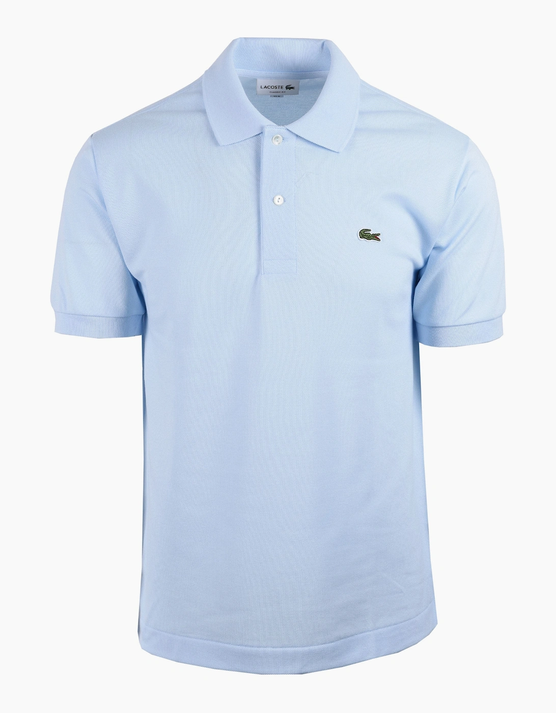 Lacoste Men's Blue L.12.12 Pique Cotton Polo Light  44 Size 7 2XL