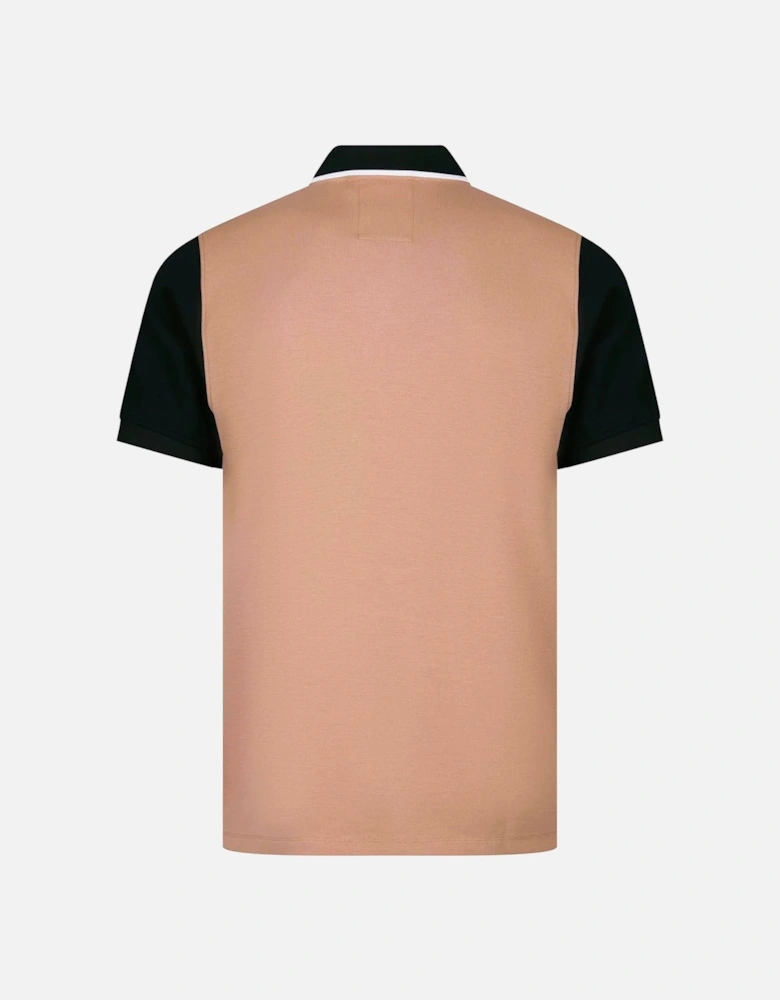 Saddleworth Short Sleeve polo shirt fawn
