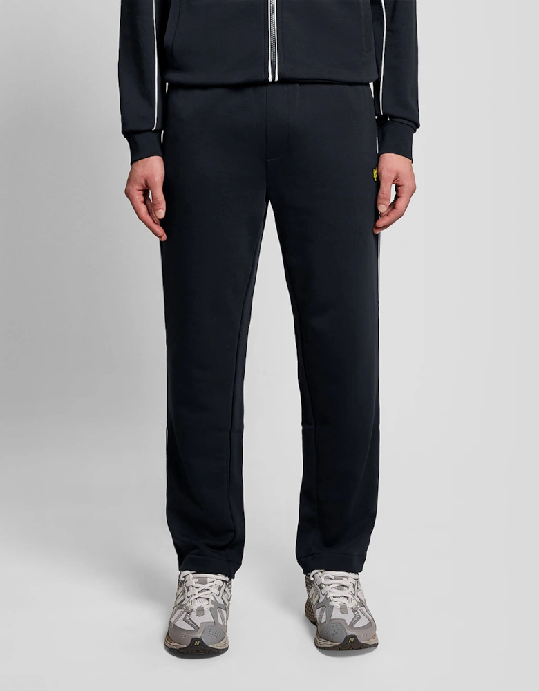 Straight Leg Piped Track Pants