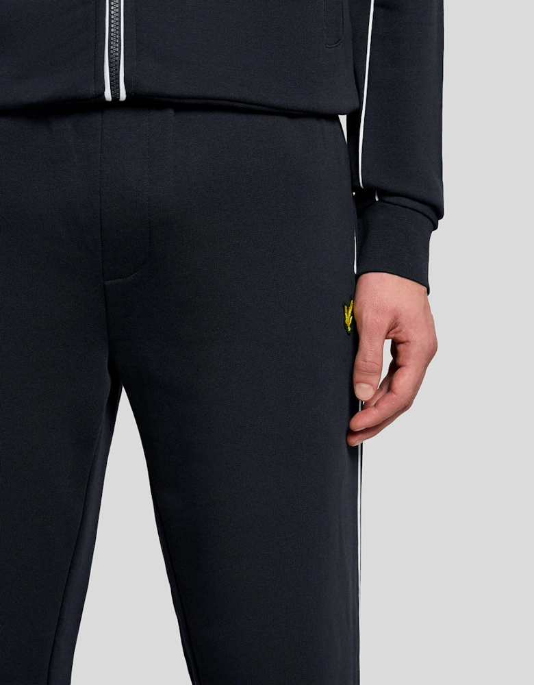 Straight Leg Piped Track Pants